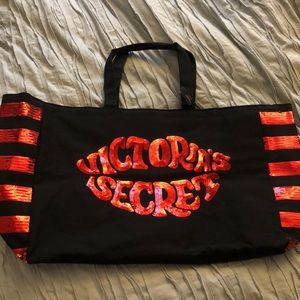 Victoria’s Secret canvas tote bag